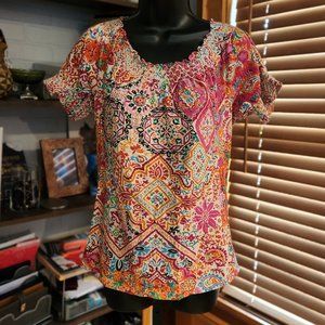 .Bright Boho Smoked Top from Ralph Lauren